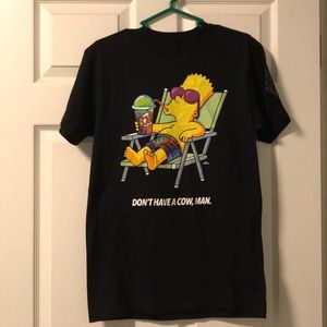 Bart Simpson Neff Black Shirt